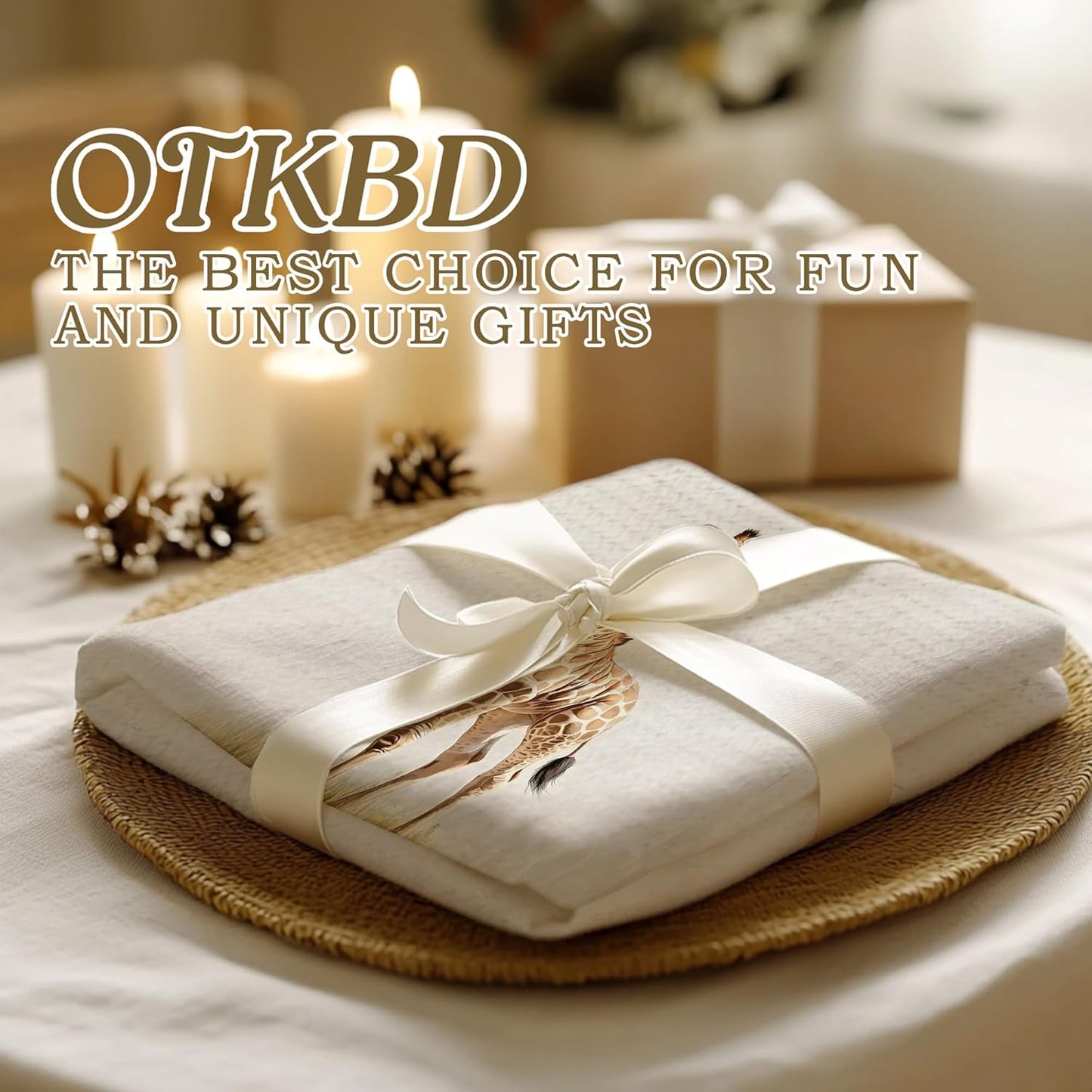 Giraffe Gifts Kitchen Towels Decorative, Giraffe Decor Hand Tea Towels for Bathroom Kitchen, Animal Lover Gifts for Kids Women Men Dish Towel Drying Cloth, 16x24 Inch