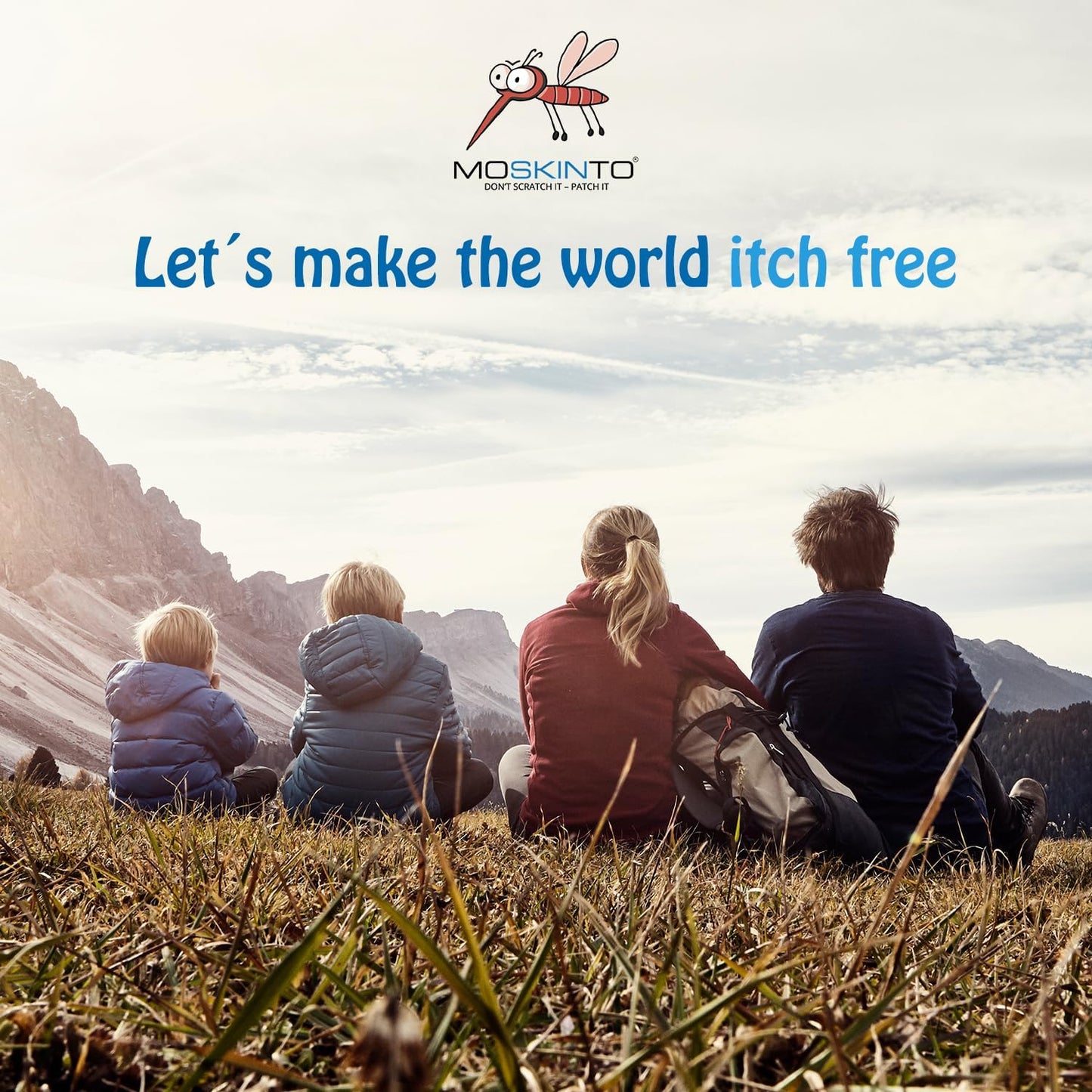 Moskinto The Original Mosquito Itch Relief Patches for Kids & Adults, Bug Bite Patches Soothe Swelling & Itching, Anti Itch Bug Bite Relief, Suction Tool Alternative, Travel Pack, 24 Count, Pack of 2