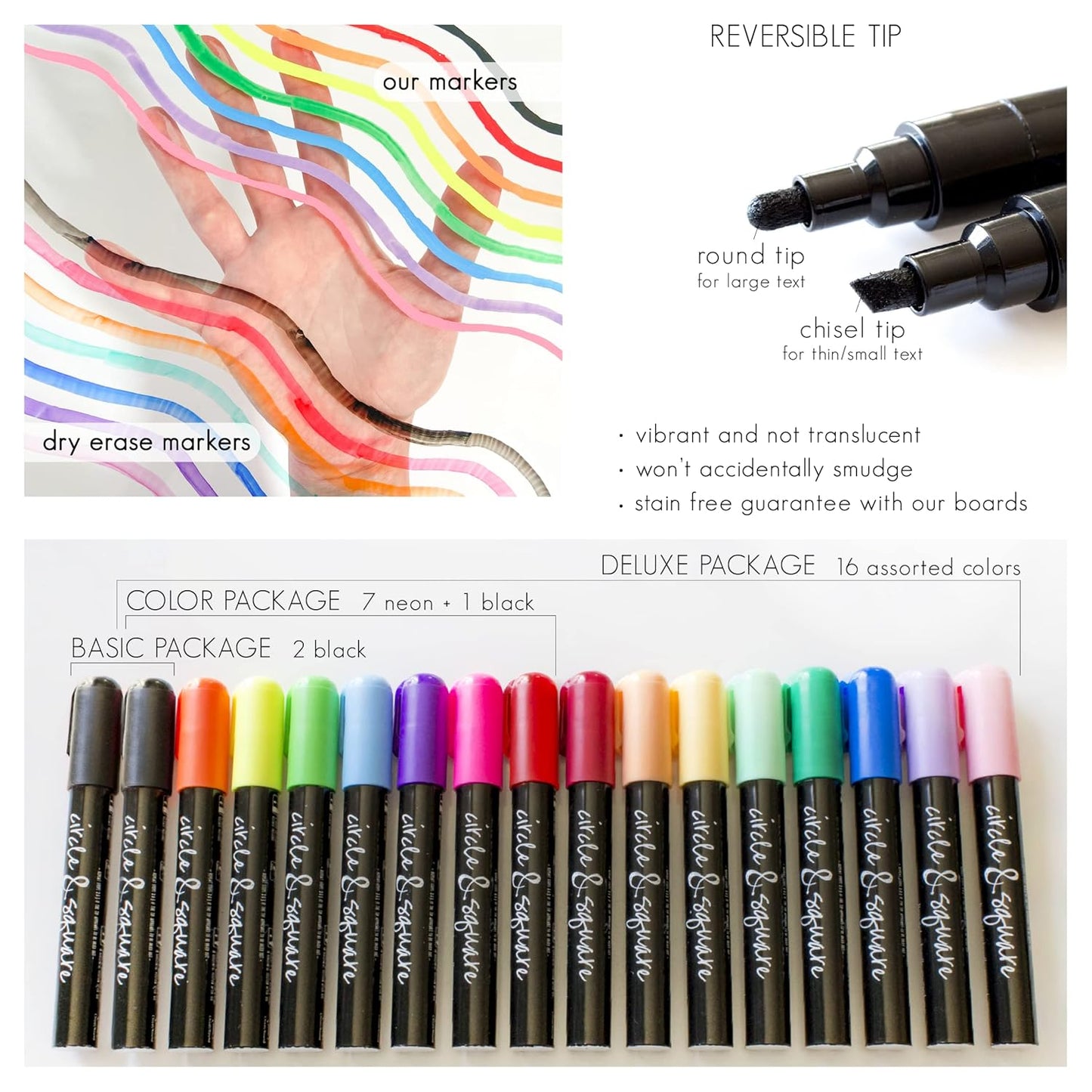 Personalized Dry Erase Wall Calendar with Custom To do list and Notes Organization Sections | Large Whiteboard Calendar (36" W x 24" H, White-Washed Frame)