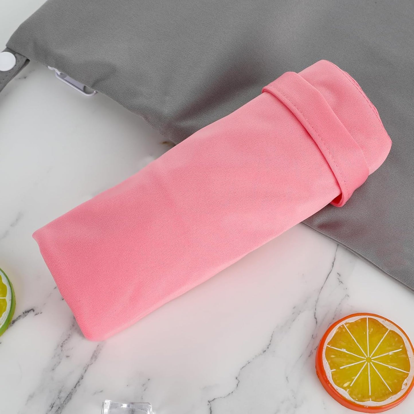 Angel Love 2 Pack Baby Cloth Diaper Wet/Dry Bags with Two Zippered Pockets, Travel, Beach, Pool, Gym Bag for Swimsuits or Wet Clothes, Waterproof Washable Reusable, P0709