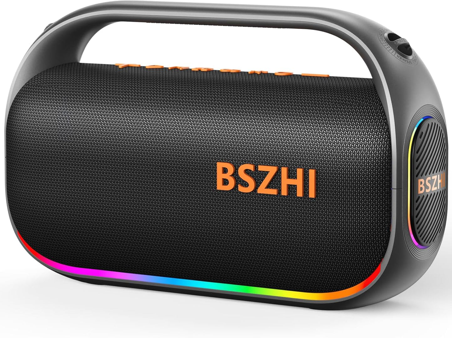 80W(120W Peak) Bluetooth Speaker Loud, Portable IPX6 Waterproof Bluetooth Speakers Wireless TWS for Outdoor, Party, Travel, and Beach Camping with Light, BT5.0, USB/TF Card, AUX