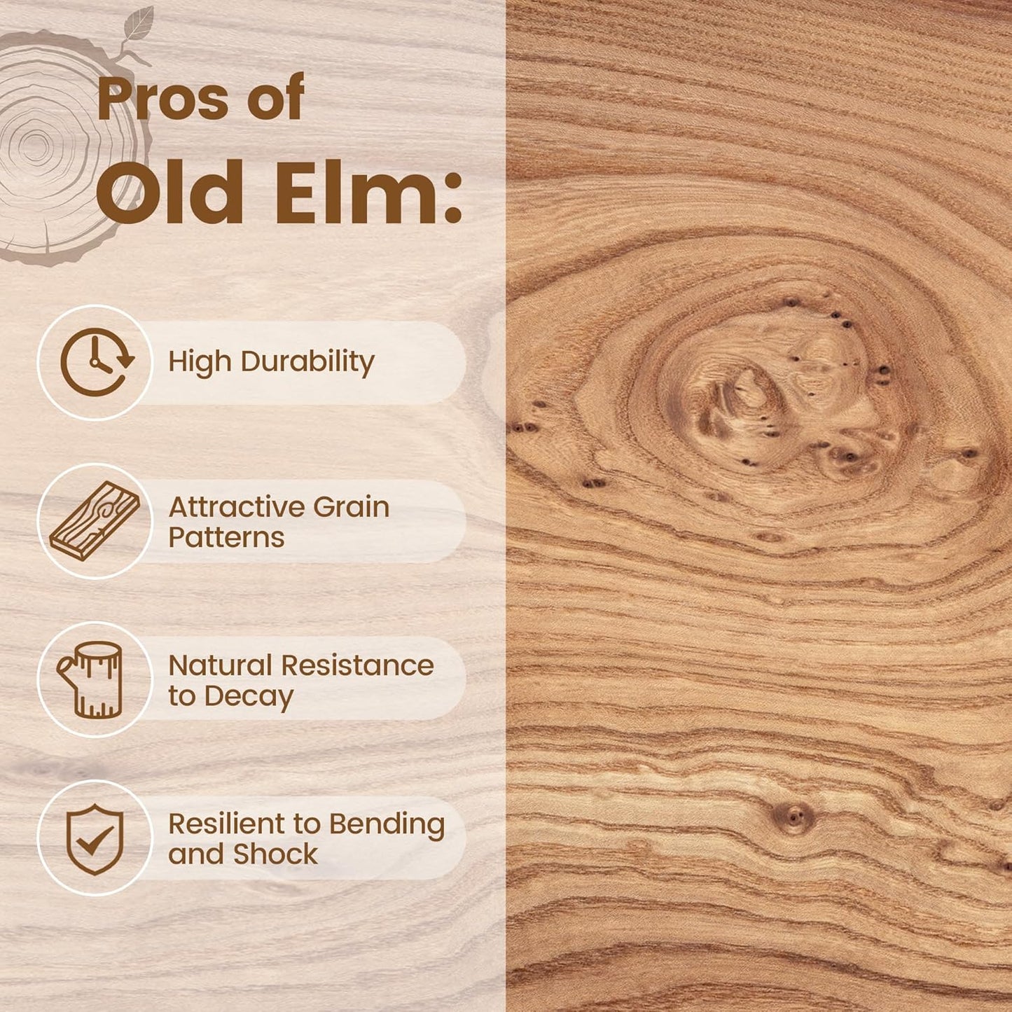 Rustic Elm Wood Floating Shelf for Wall, Live Edge 72"W x 9.2"D x 1.4"H, 1 Pack with Invisible Bracket, Large Wall Mounted Storage Shelf for Living Room Bedroom Kitchen Bathroom Decor, Natural Finish