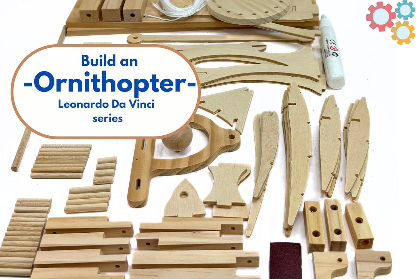 PATHFINDERS STEM Kit – Leonardo da Vinci Ornithopter | 3D Puzzle & Engineering Toy for Kids Ages 9+ | Educational Science & Learning Resource | Fun Gift Idea for Girls