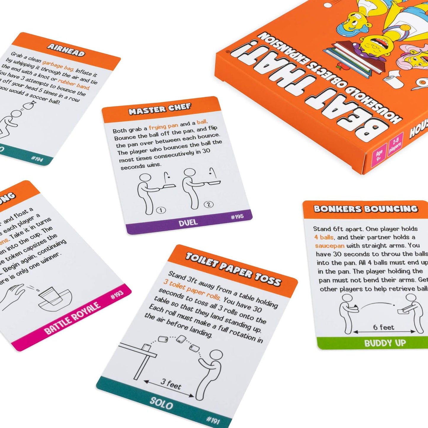 Gutter Games Beat That! Game Household Objects Expansion [Family Party Game for Kids & Adults]