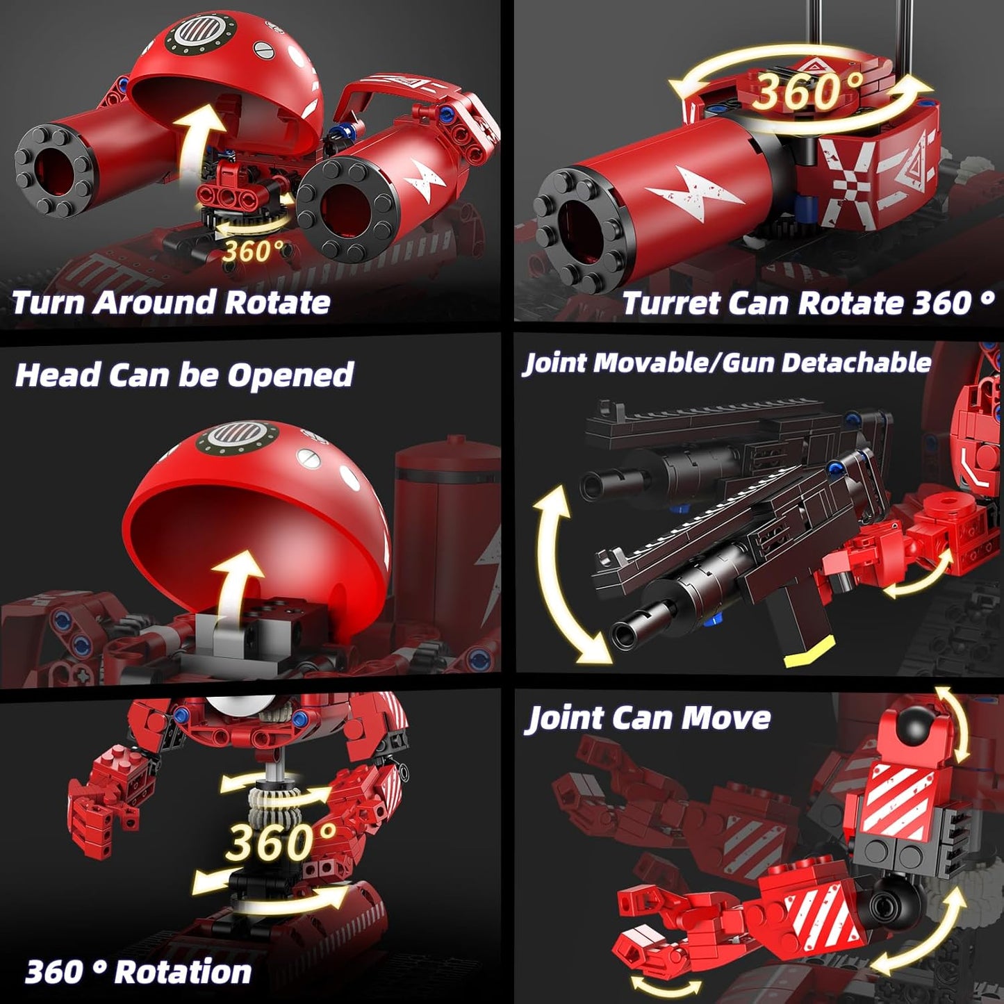 STEM Robot Toys for Kids Ages 8-14, 5-in-1 Remote Control and APP Programmable Robot Toys - 495 Pcs DIY Building Science Educational Kit, Building Block Birthday Present for Teen Boys Girls