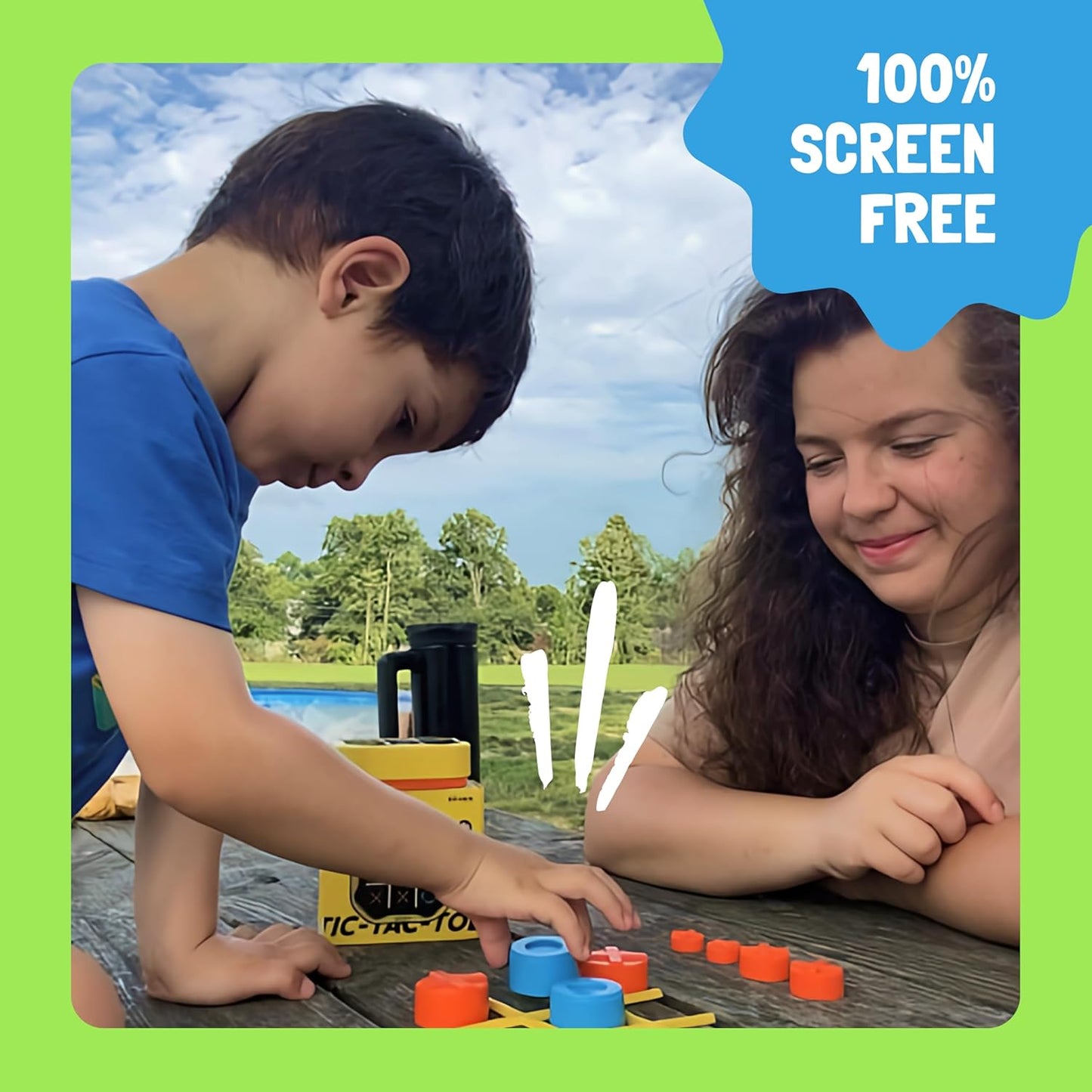 GiiKER Tic Tac Toe Bolt Game, Original 3-in-1 Handheld Puzzle Game, Portable Travel Games for Car Ride, Toys Gift Idea for Kids and Adults, Birthday Gifts for Boys Girls