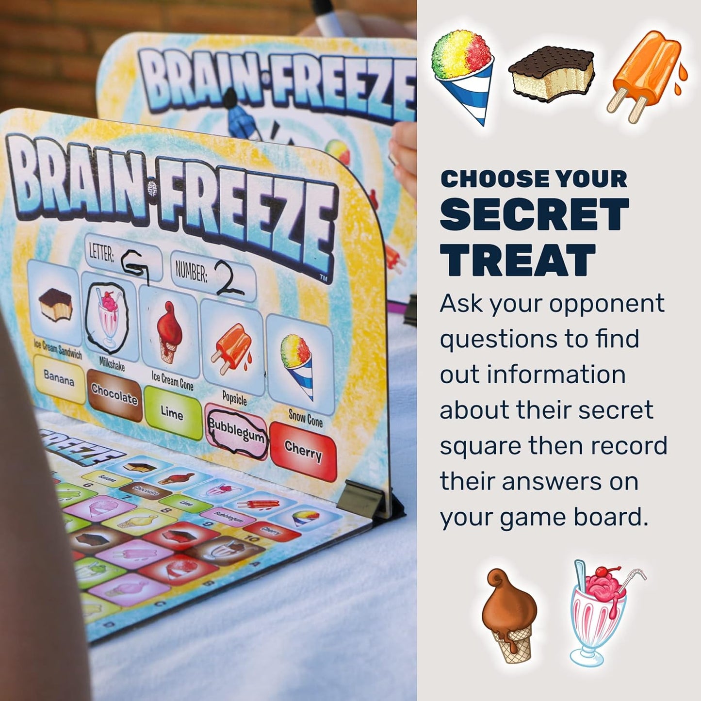 Brain Freeze™ Board Game – Fun Memory Game for Kids & Families, Educational Toys & Learning Game, Logic & Deduction Challenge, Ages 5+