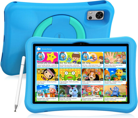 UMIDIGI G5 Tab Kids Tablet, Android 13, 128GB, 10.1in HD+, 4+4GB, Sea Blue, Tablet for Child with Bluetooth, WIFI5, Parental Control, Dual Camera