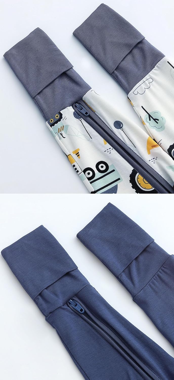 Baby Viscose from Bamboo Footless Pajamas Boys Girls Zippy Pjs Sleep 'N Play Romper - 0-24 Months