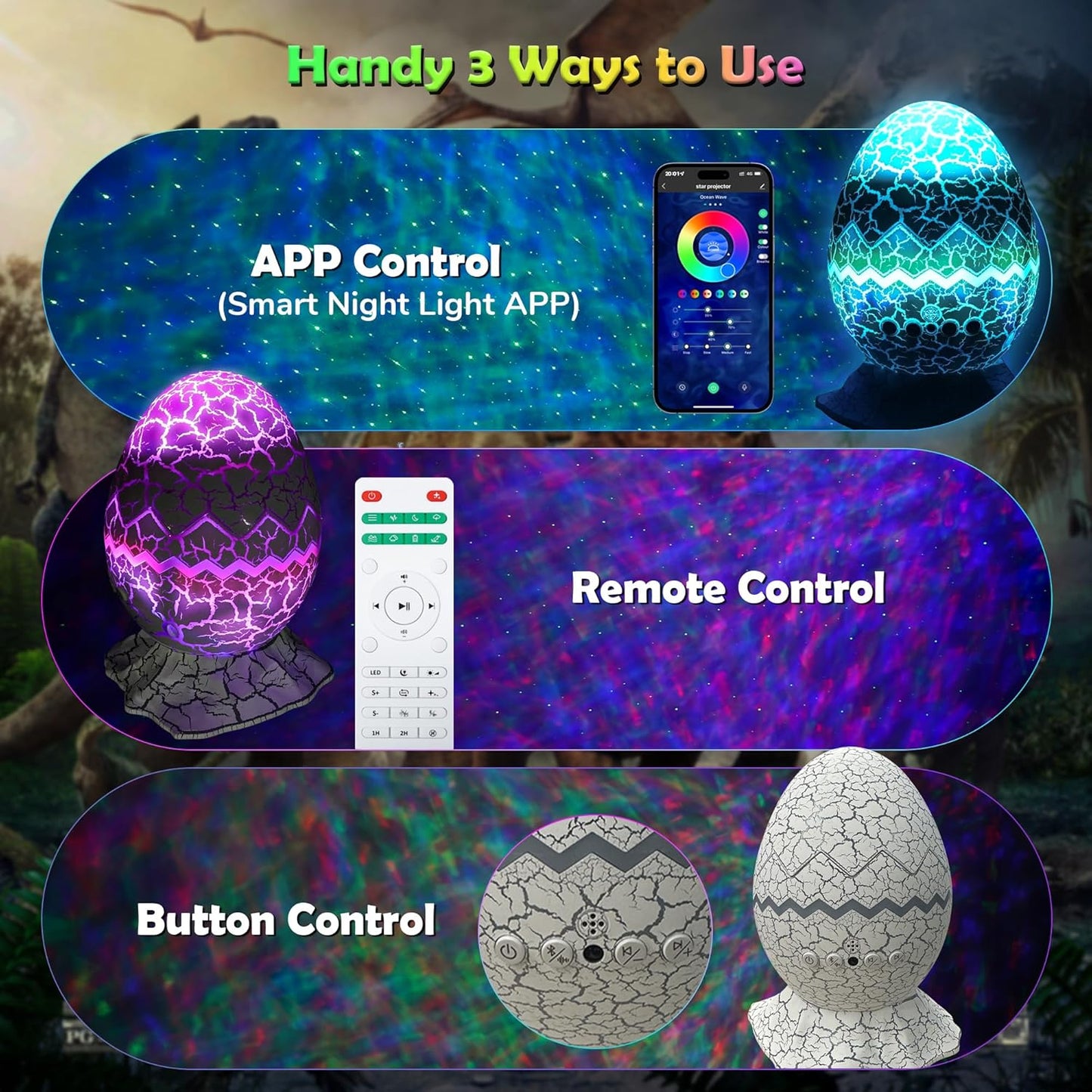 Star Projector Night Light, Galaxy Projector for Bedroom, 15 Color Mode Built-in 8 White Noise, and Bluetooth 5.1 Speaker, Remote & App Control, Timer Function, Christmas Light Projector for Kids