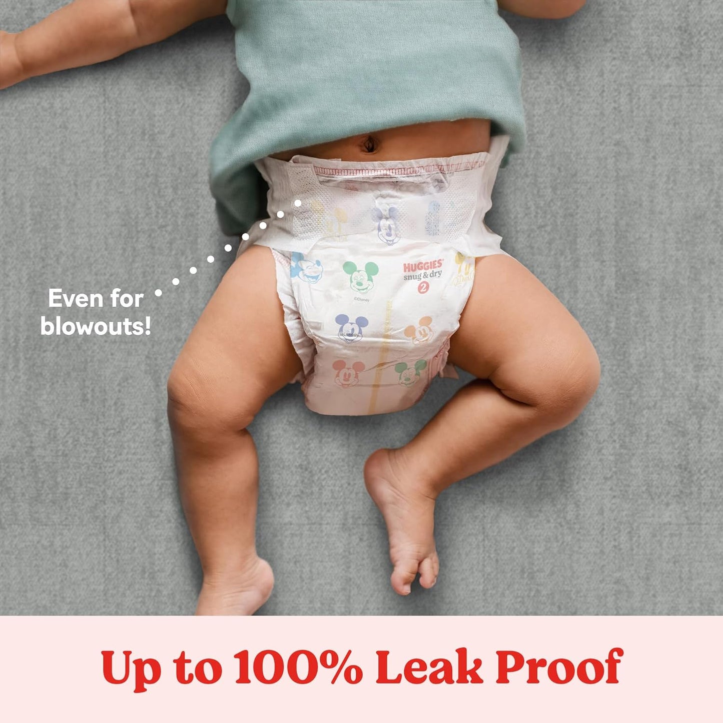 Huggies Size 7 Diapers, Snug & Dry Baby Diapers, Size 7 (41+ lbs), 15 Count, Packaging May Vary