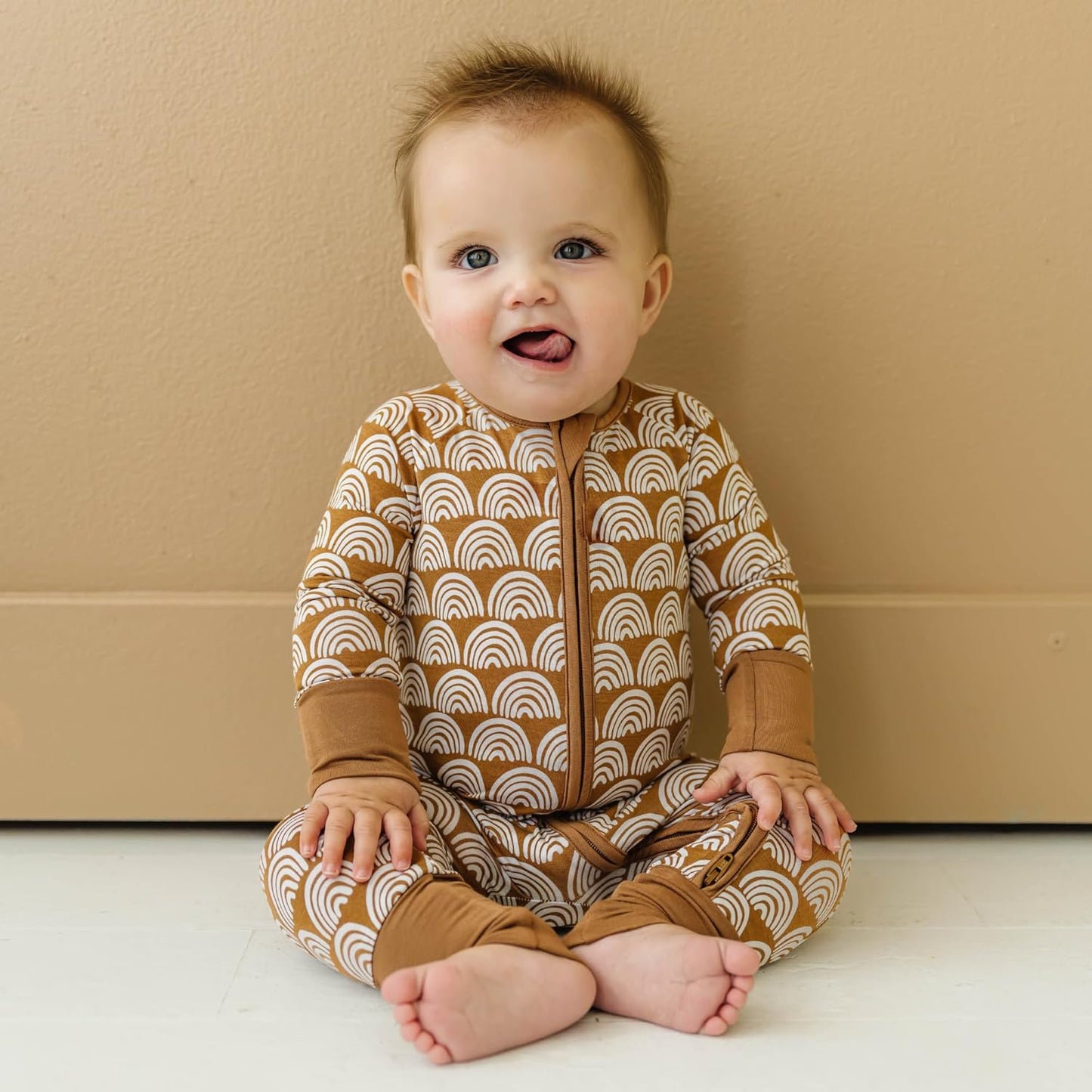 Little Sleepies Pajamas for Baby Boys & Girls, Viscose from Bamboo Baby Pajamas, Preemie & Newborn Sleepers, 2-Way Zipper PJs