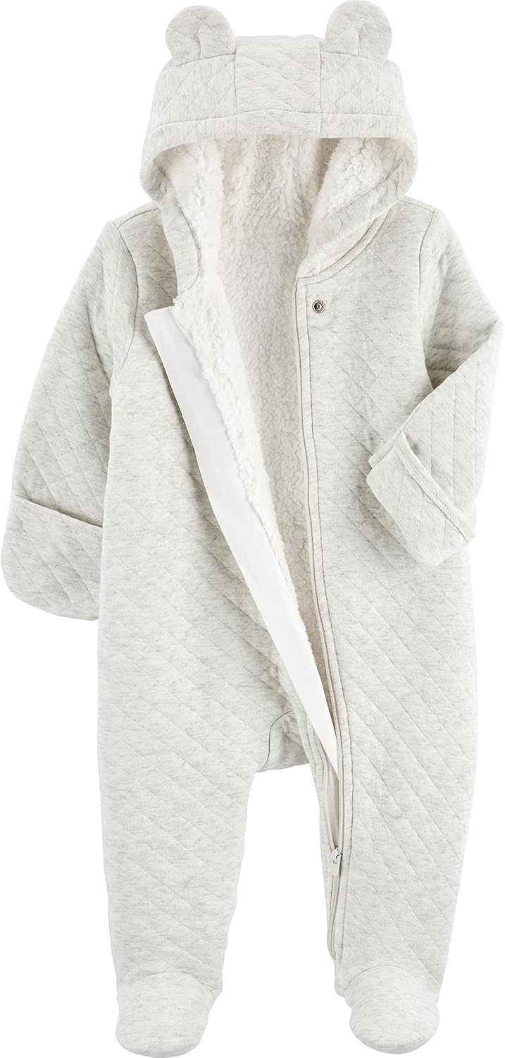 Simple Joys Kid's Pram Ivory Bear Outerwear