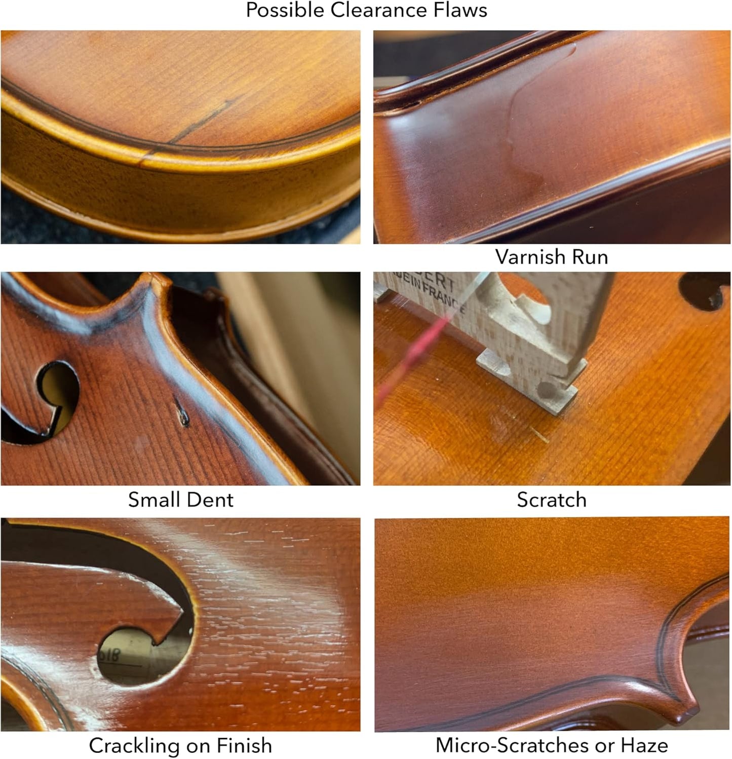 Bunnel Premier Violin Clearance Outfit 1/8 Size - Carrying Case and Accessories Included - Solid Maple Wood and Ebony Fittings By Kennedy Violins