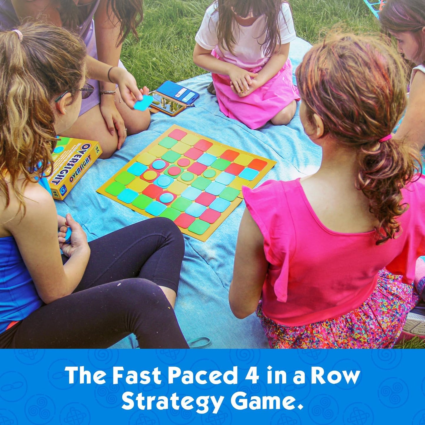 Griddly Kids Oversight – Educational & Fun Strategy Board Game for Family Game Night, Fast-paced Board Games for Adults & Children Alike, Ideal STEM Toys & Kids Games Gift for Children Ages 8-12