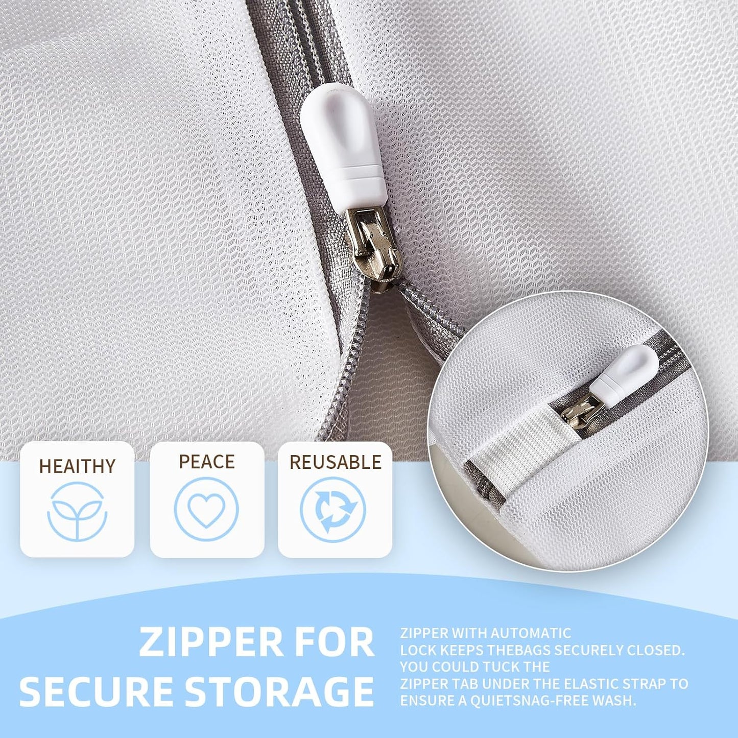 Mesh Laundry Bags, Mesh Wash Bags, Durable Mesh Structure with Strong Zipper, Suitable for Underwear, Delicate Clothes, Pants, Shoes, Socks Washing (Small Fine Mesh, Large 20 * 24in*4pcs)