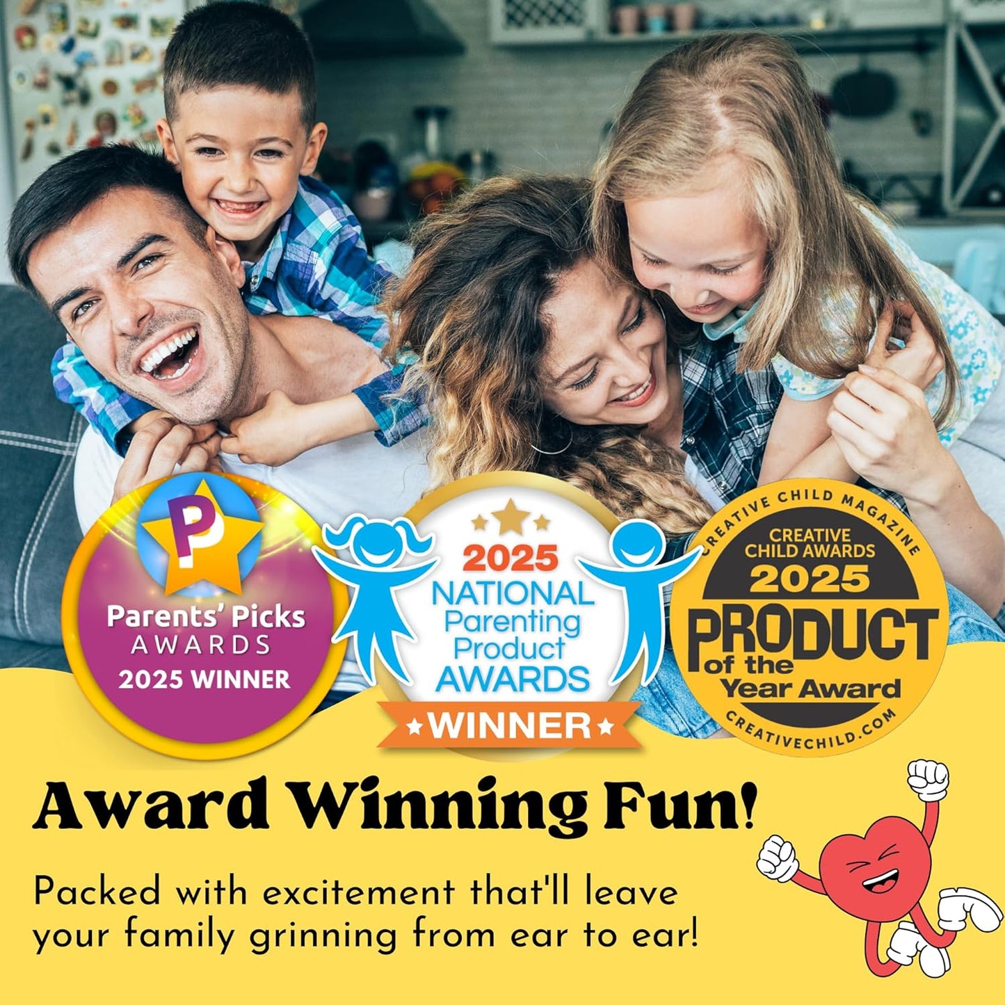 Family Dates 40 Scratch Off Cards – Fun Activities & Date Night Ideas for Kids and Parents – Adventure Card Game for Families – Unique Gift for Family Nights, Holidays, or Birthdays