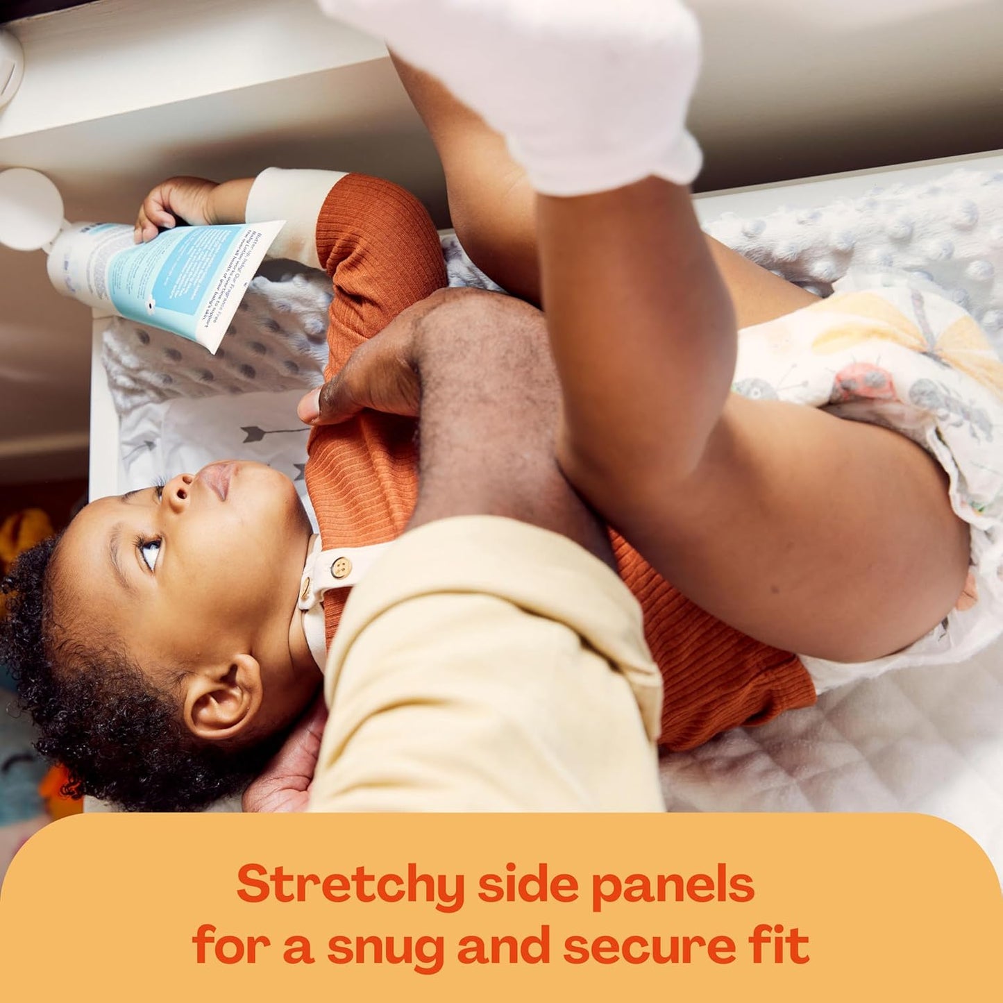 Hello Bello Premium Baby Diapers Size 3, 25 Count of Disposable, Extra-Absorbent, Hypoallergenic Baby Diapers with Snug and Comfort Fit, Alphabet Soup