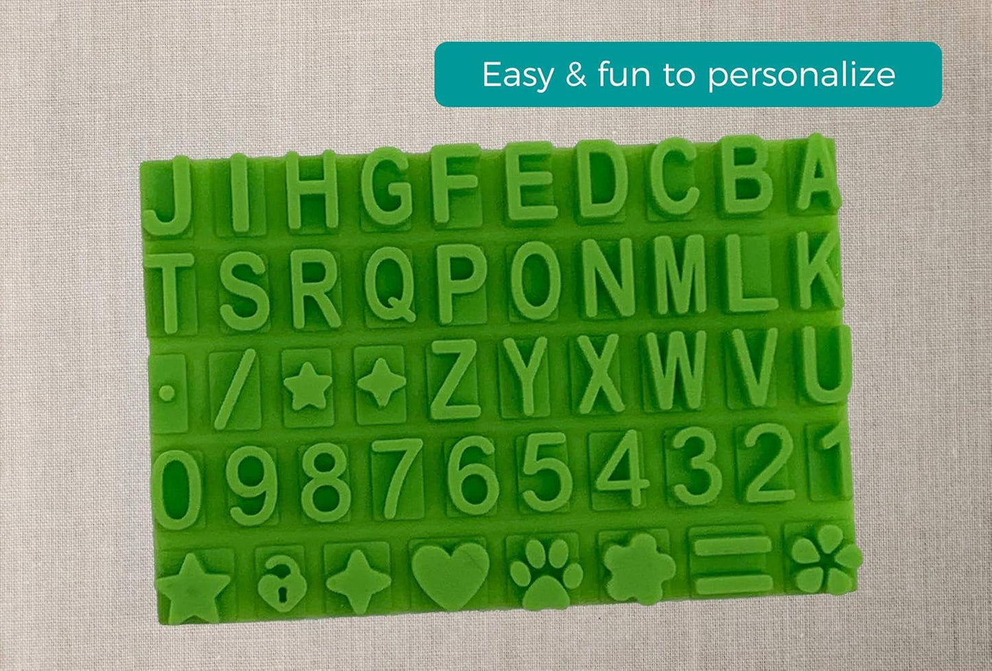 Baby Hand & Footprint Clay Keepsake Photo Frame Kit - w/Silicone Stencil for a Personalized Gift. Wood Frame, Wall/Table Mount. Perfect Registry, Baby Shower, New Mom, Birthday & Newborn Gift - Black