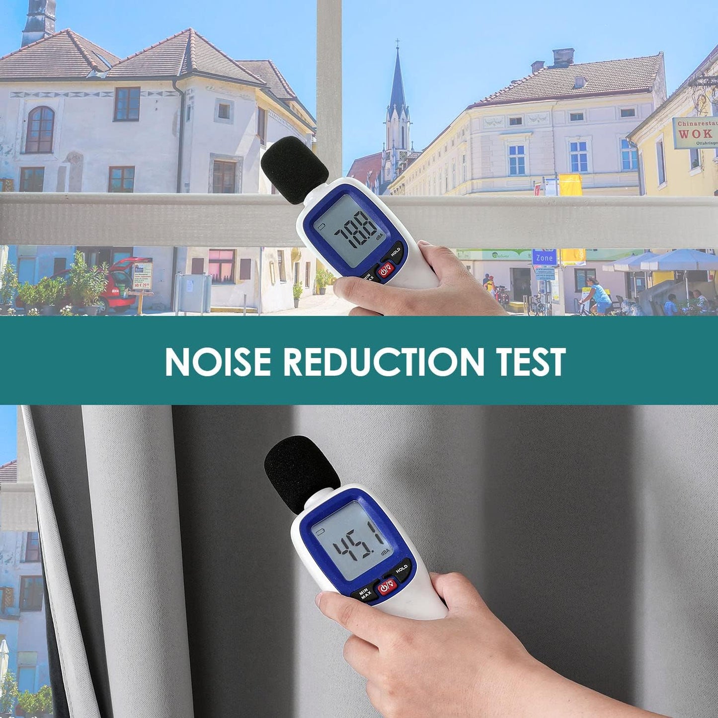 ChrisDowa Custom 100% Blackout Curtains for Bedroom with Black Liner, Double Layers Total Blackout Thermal Insulated Grommet Window Curtains 1 Panel (Custom Size and Color)