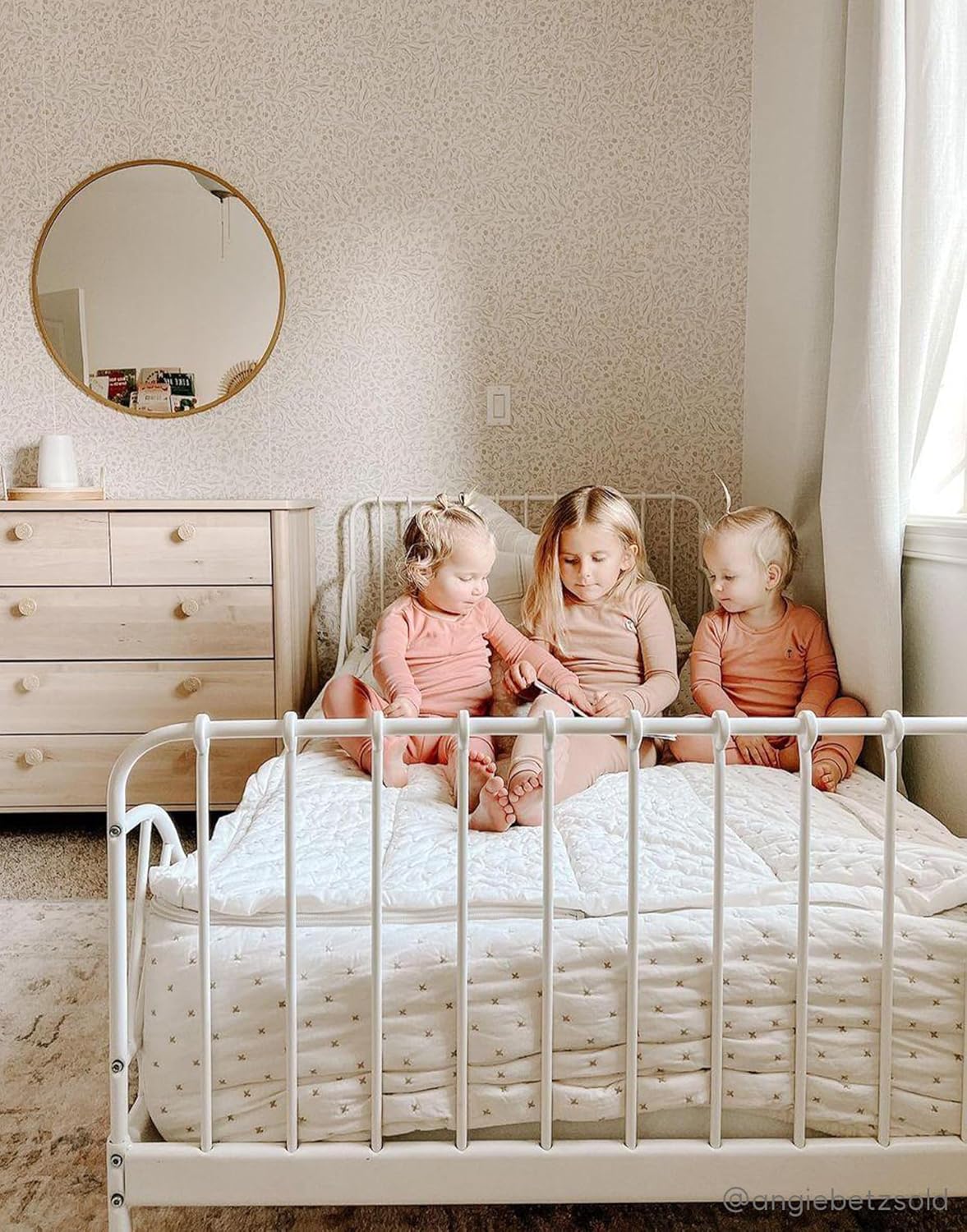 moimoln 6M-8Y Modal Cotton Solid Soft Breathable Baby Toddler Boys Girls Snug fit Pjs Long Sleeve Pajamas Set Sleepwear Daily