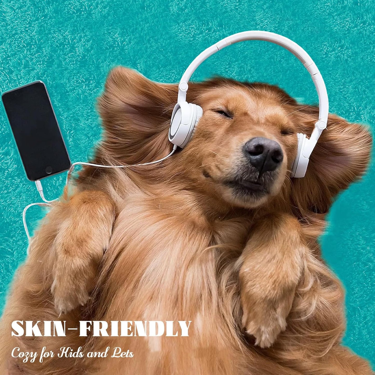 2x6 Runner Rug for Bedroom: Fluffy Shag Soft Washable Rugs Small Fuzzy Plush Indoor Carpet for Hallway Bedside Dorm Kids Girls Boys Room (Teal Blue, 2'x6')