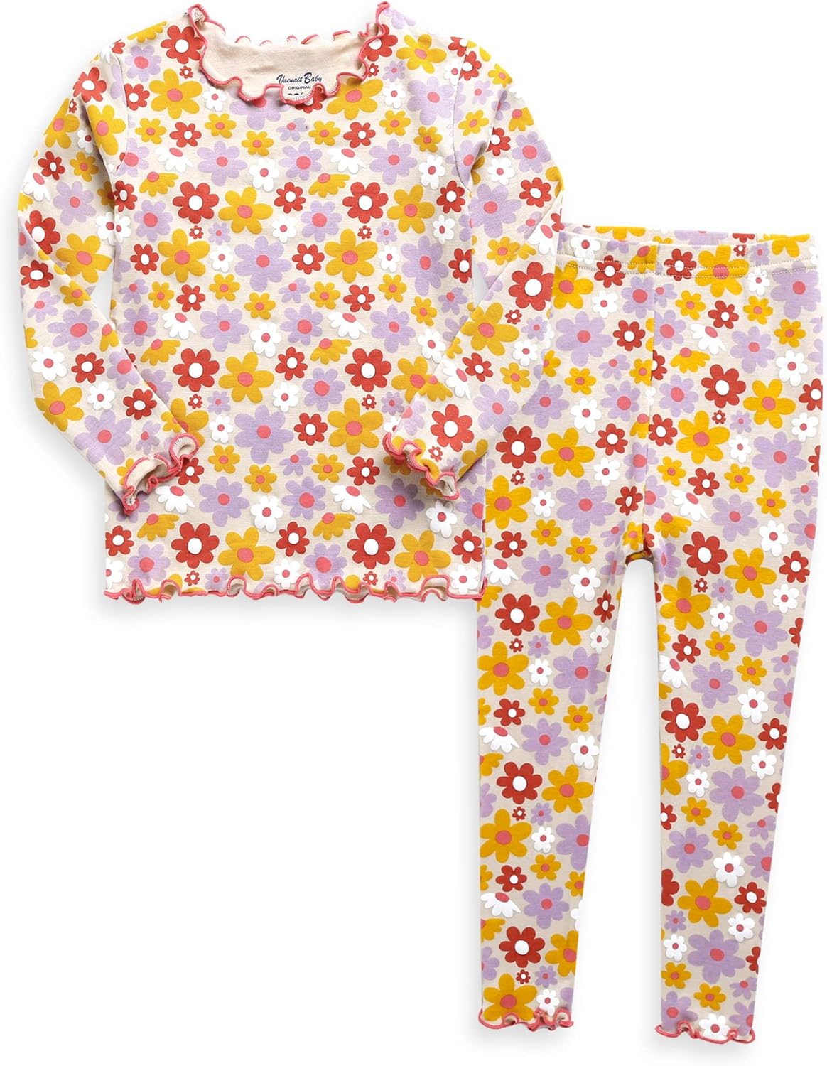 VAENAIT BABY 6M-12Y Kids Unisex Girls & Boys Soft Comfy Modal Tencel Sleepwear Pajamas 2pcs or 4pcs Set