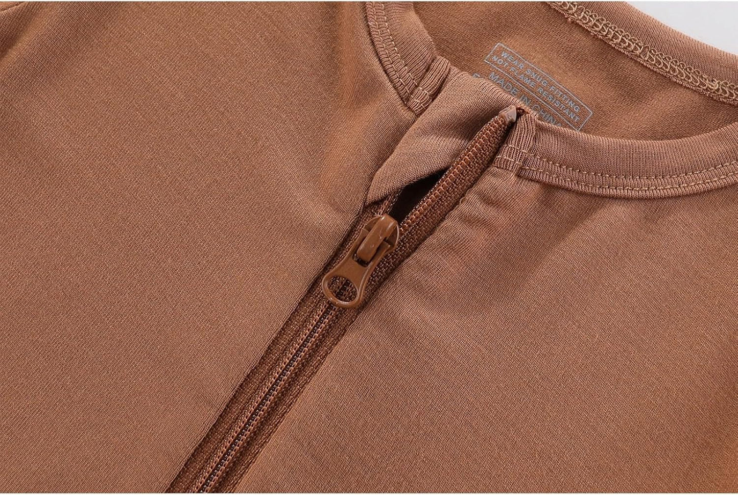 Unisex Rayon Made from Bamboo Zipper Baby Boy Girl Rompers 2 Pcak Long Sleeve Infants Jumpsuits New Born Clothes