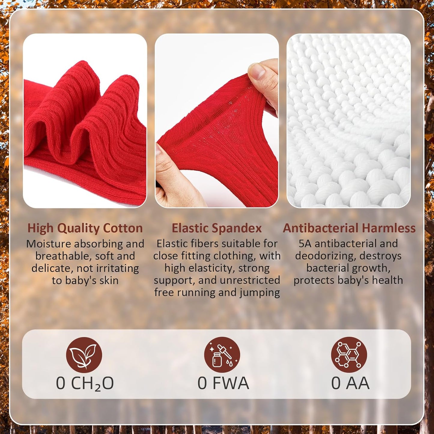 American Trends Baby Tights for Girls Cable Knit Cotton Leggings Newborn Pantyhose Soft Seamless Iinfant Stockings