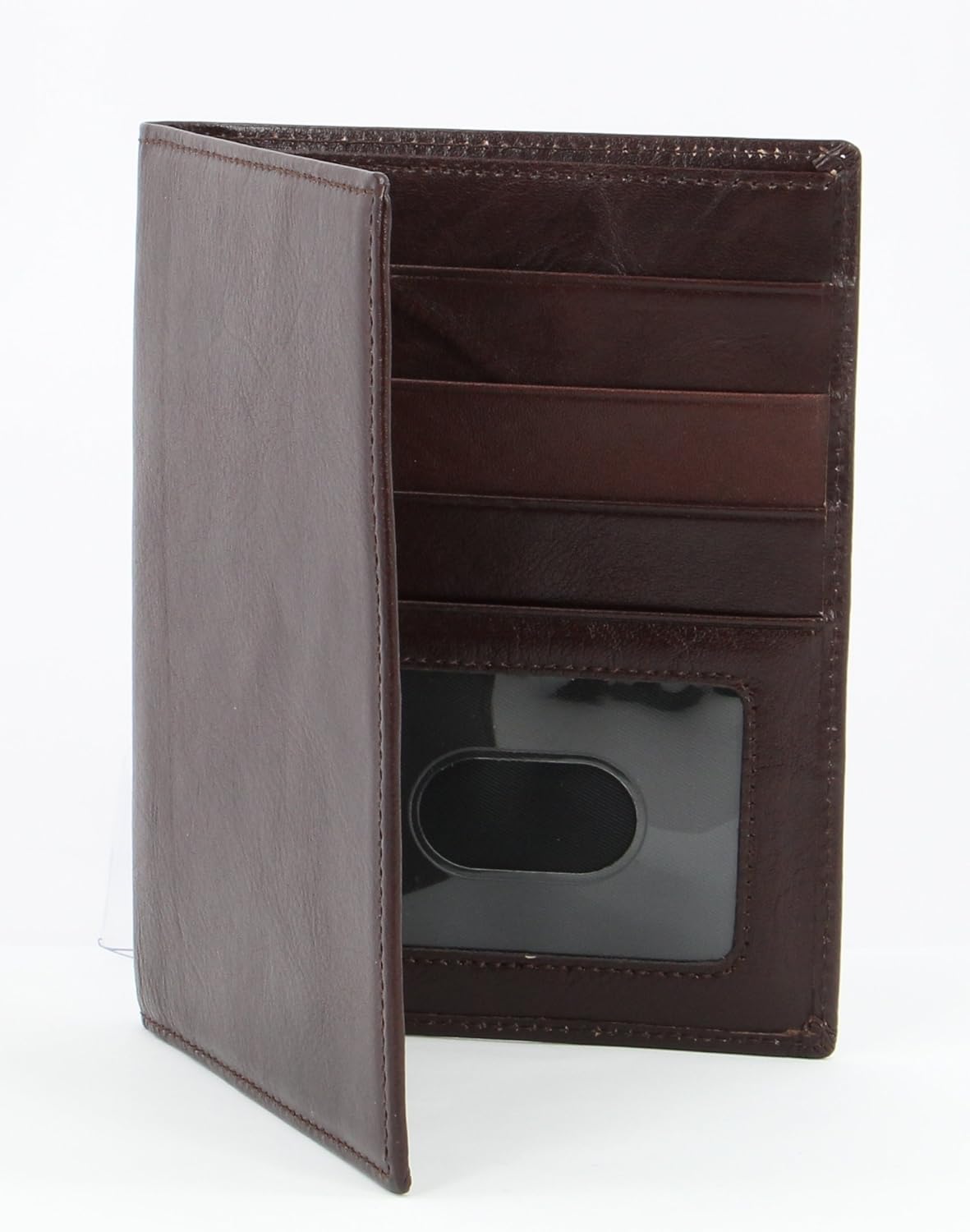 Passport Wallet Executive Boarding Pass Holder Radish Brown made with Cow Leather