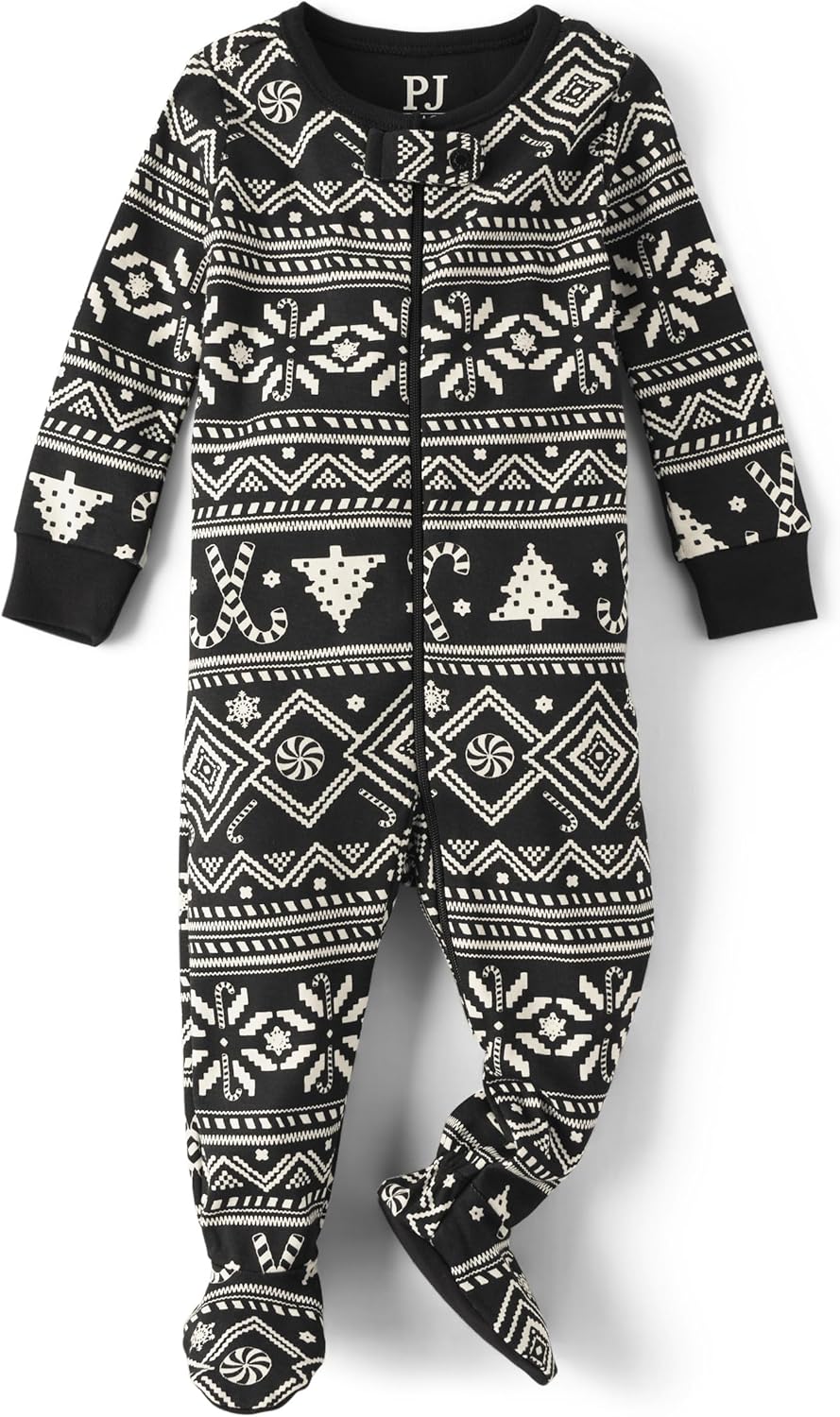 The Children’s Place Family Matching, Christmas and Holiday Pajama Sets, Cotton