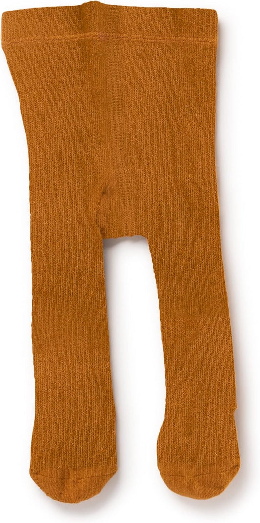 Silky Toes Luxurious Cotton Tights for Baby Girls 1 Pk Cable Knit Winter Footed Leggings