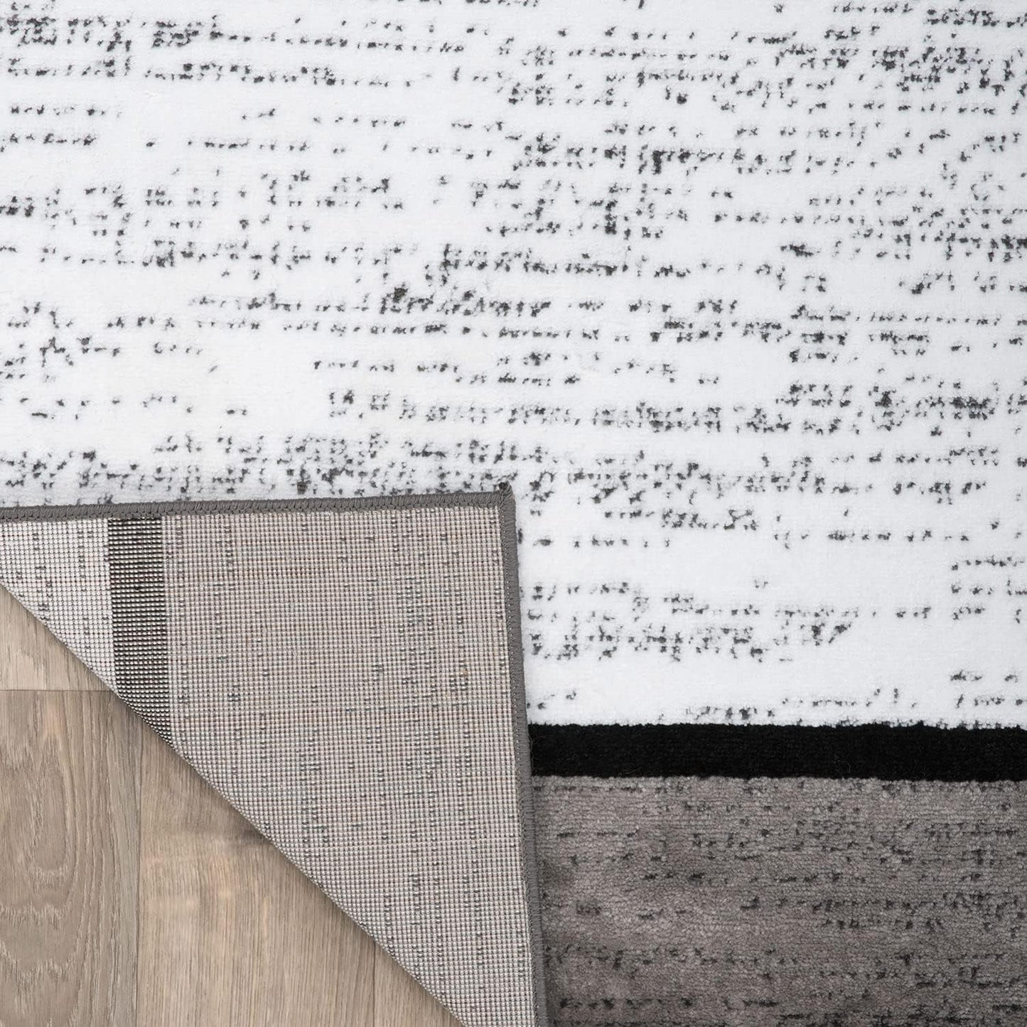 Rugshop Contemporary Modern Boxes for Home Office,Living Room,Bedroom,Kitchen Non Shedding Runner Rug 2'7" x 8' Blue