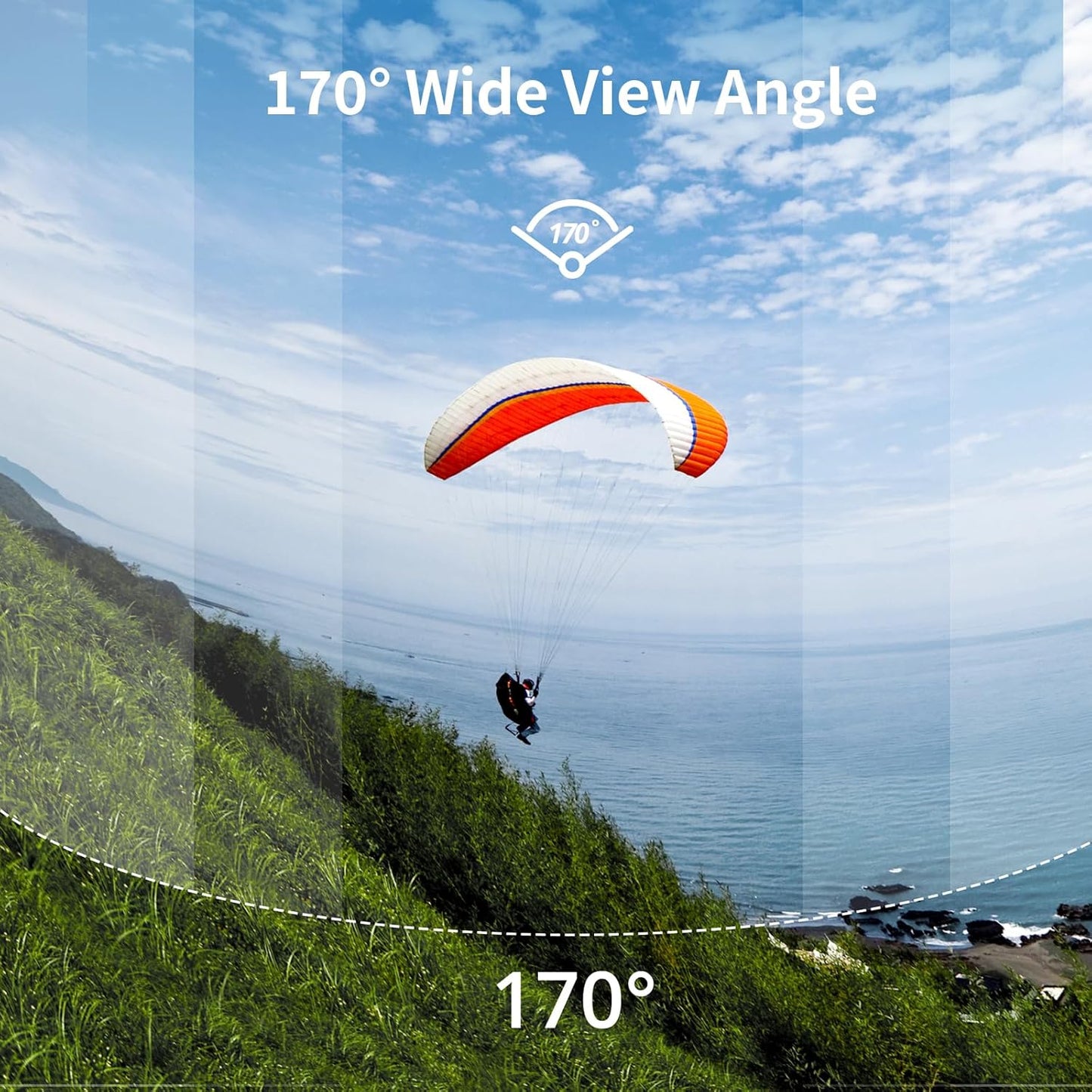 AKASO EK7000 4K30fps Action Camera with 64GB MicroSDXC U3 Memory Card 131ft Waterproof Camera with EIS 4X Zoom Remote Control Ultra HD 20MP Underwater Camera with Accessories Kit