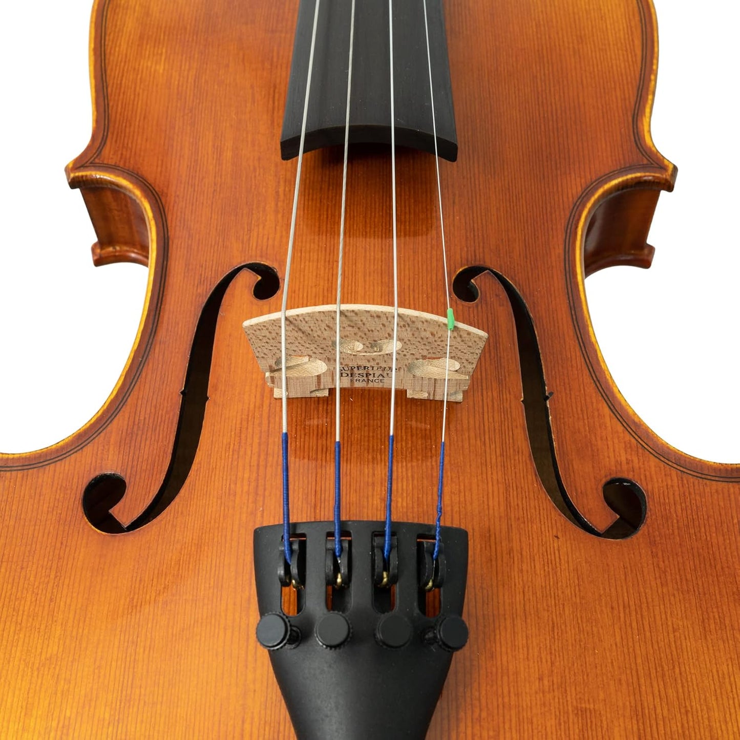 Louis Carpini G2 Violin Outfit 4/4 Full Size - Carrying Case and Accessories Included - Solid Maple Wood and Ebony Fittings By Kennedy Violins