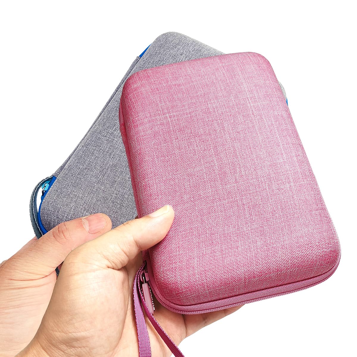 JCHPINE Hard Carrying Case for GiiKER Super Slide Brain Games, Protective Storage Holder for GiiKER Brain Teaser Puzzles Interactive Handheld Game Console Accessories (Case Only) (Pink)