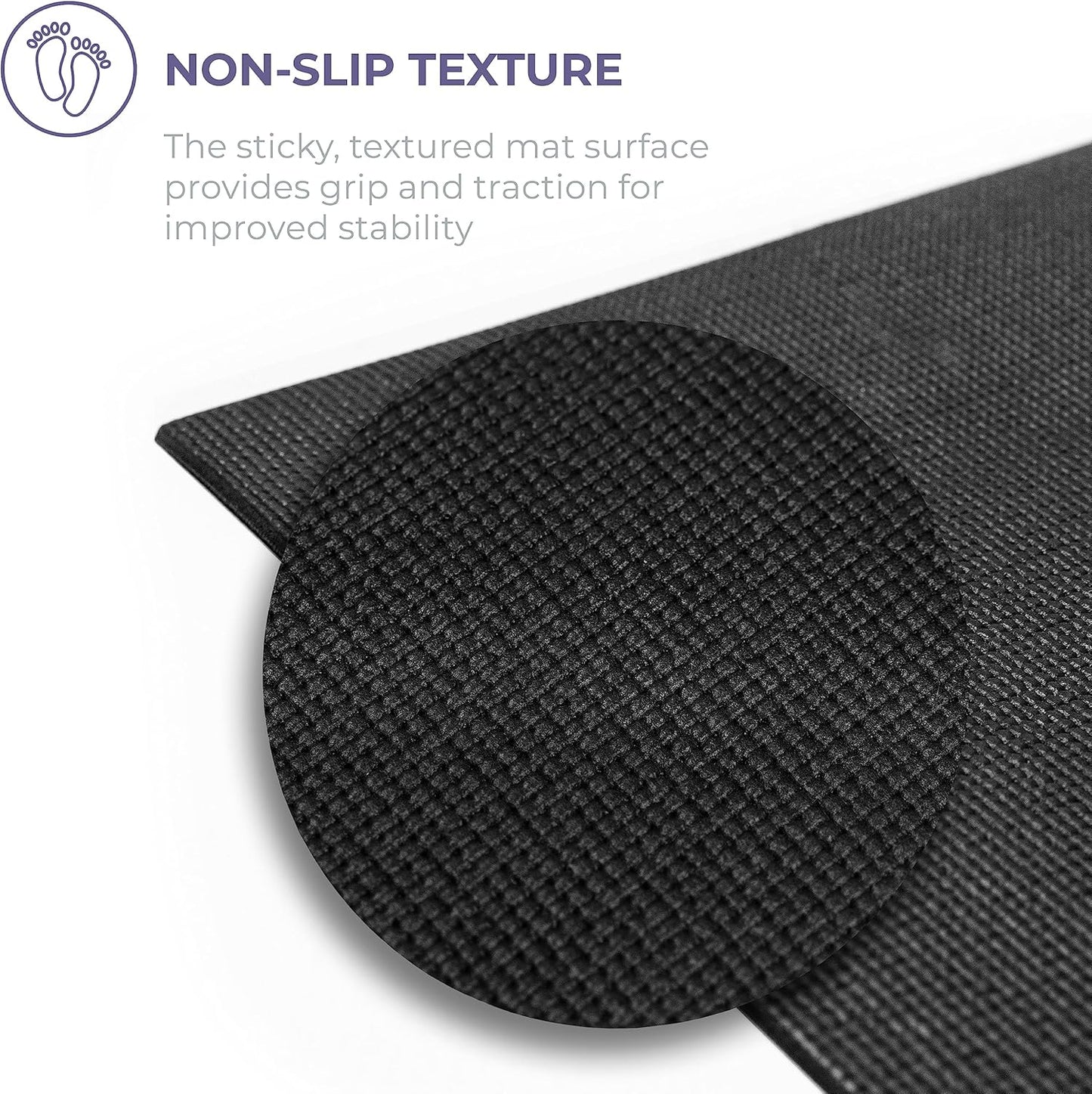 Sunshine Yoga Voyage Yoga Mat, 10 Pack, 72" x 24" Professional Studio and Gym Bulk Yoga Mats, 5mm Thick, Durable, Anti-Tear, Non Slip Fitness and Exercise Mats