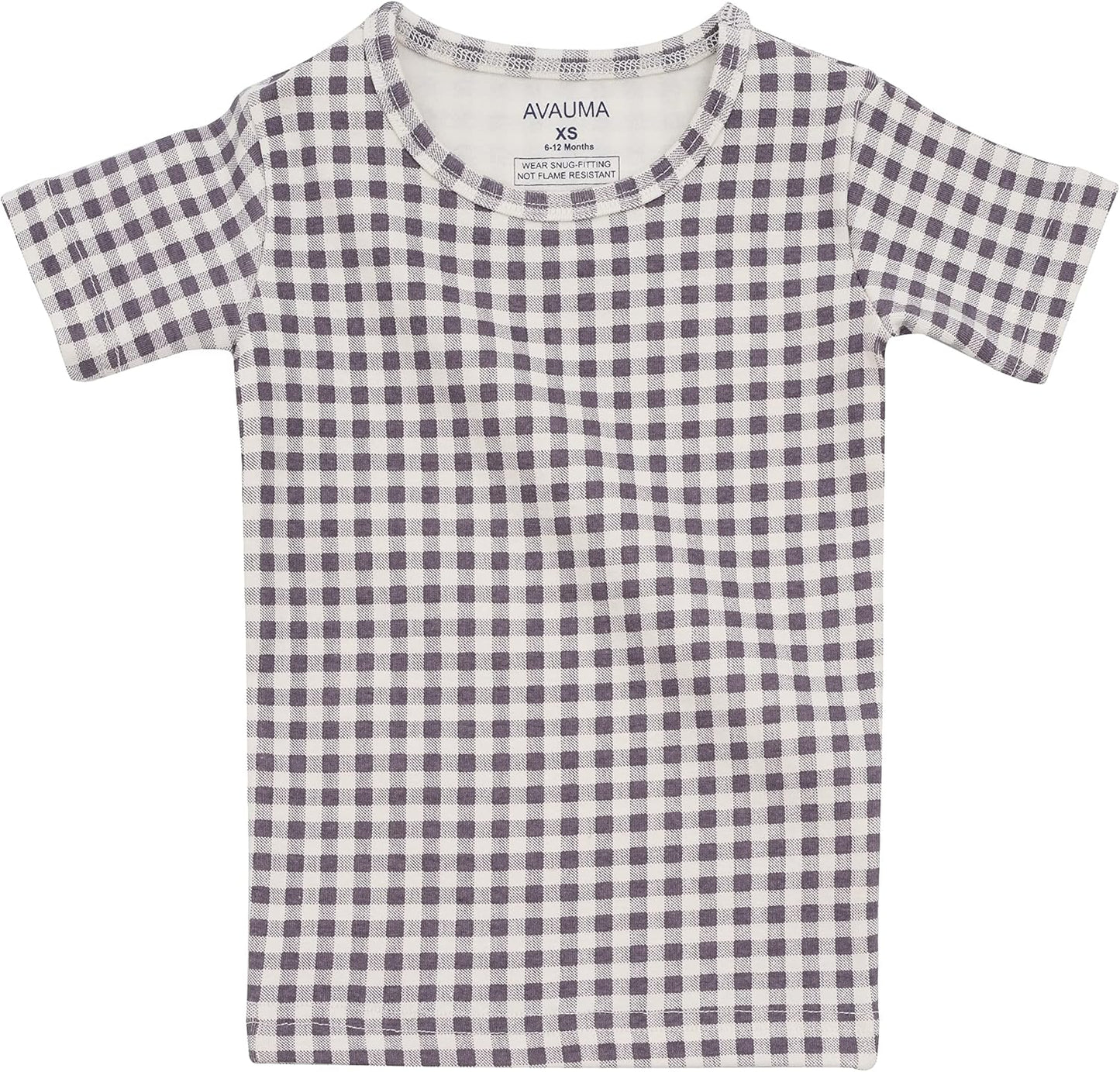 AVAUMA Baby Boys Girls Pajama Set 6M-7T Kids Cute Toddler Snug fit Pattern Design Pjs Cotton Sleepwear