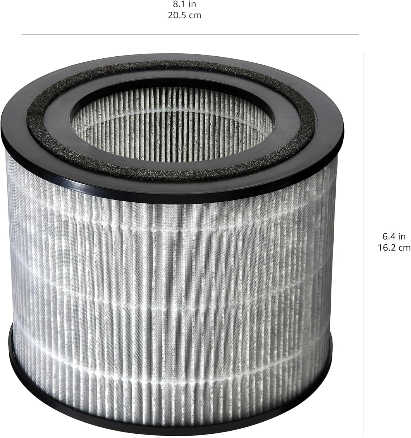 Amazon Basics Air Purifier Replacement 3-In-1 Filter for Amazon Basics Air Purifier B0CL993435 (NOT for other models), Covers Up to 1067 Sq Ft, 1 Pack