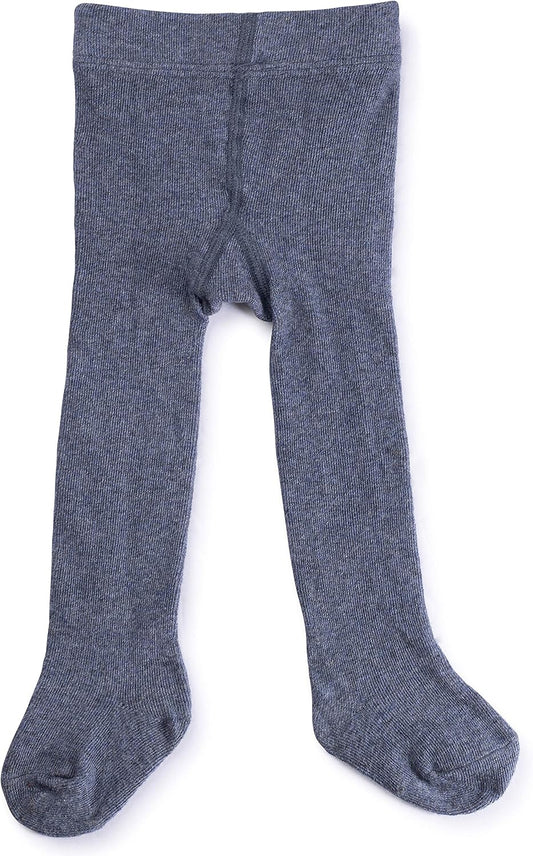 Silky Toes Luxurious Cotton Tights for Baby Girls 1 Pk Cable Knit Winter Footed Leggings