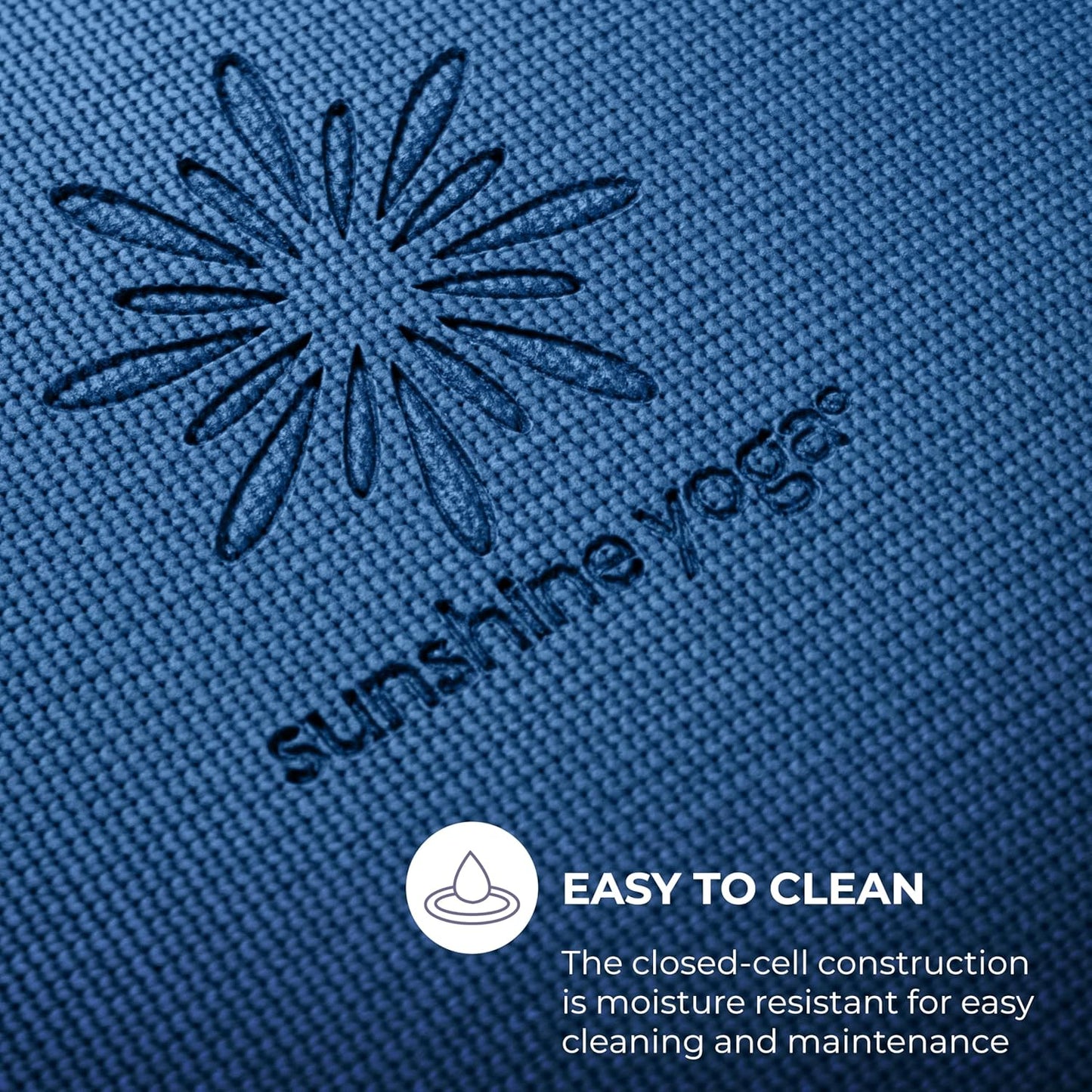 Sunshine Yoga Voyage Yoga Mat, 10 Pack, 72" x 24" Professional Studio and Gym Bulk Yoga Mats, 5mm Thick, Durable, Anti-Tear, Non Slip Fitness and Exercise Mats