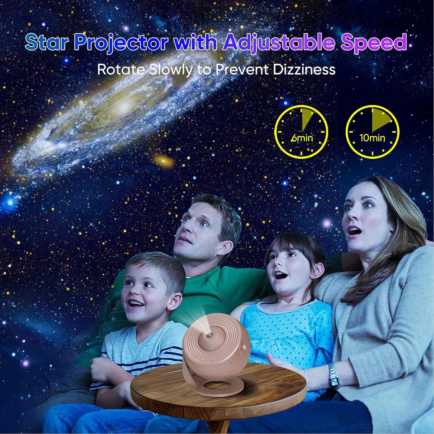 Galaxy Projector for Bedroom,13 in 1 Star Projector with Timer and 3 Button Control 360° Rotating Planetarium Ceiling Night Light Projector for Kids,Adult,Gifts,Ceiling,Bedroom Room Decor