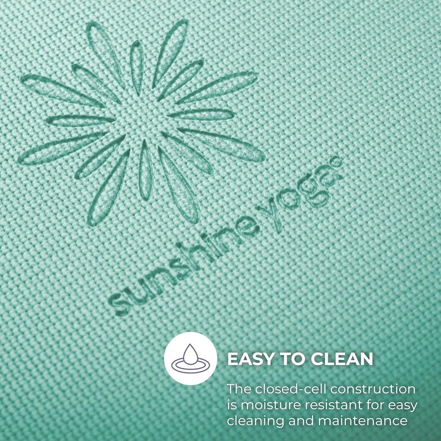 Sunshine Yoga Voyage Yoga Mat, 10 Pack, 72" x 24" Professional Studio and Gym Bulk Yoga Mats, 5mm Thick, Durable, Anti-Tear, Non Slip Fitness and Exercise Mats