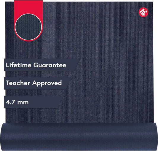 Manduka PROlite Yoga Mat 71" - 4.7mm | Lifetime Durability | Hygienic Construction | Teacher Approved | 71 x 24 inches