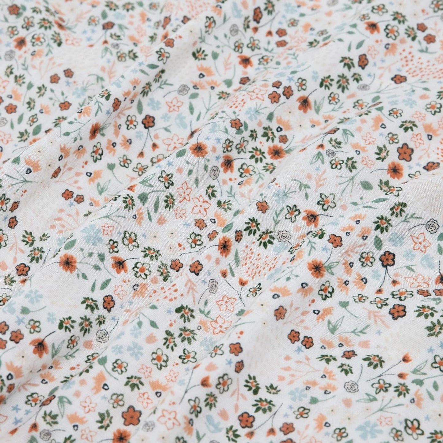 Little Unicorn Standard Pillowcase 2 Pack | Super Soft & Breathable Muslin Fabric | Snug Envelope Closure (Petal Press)