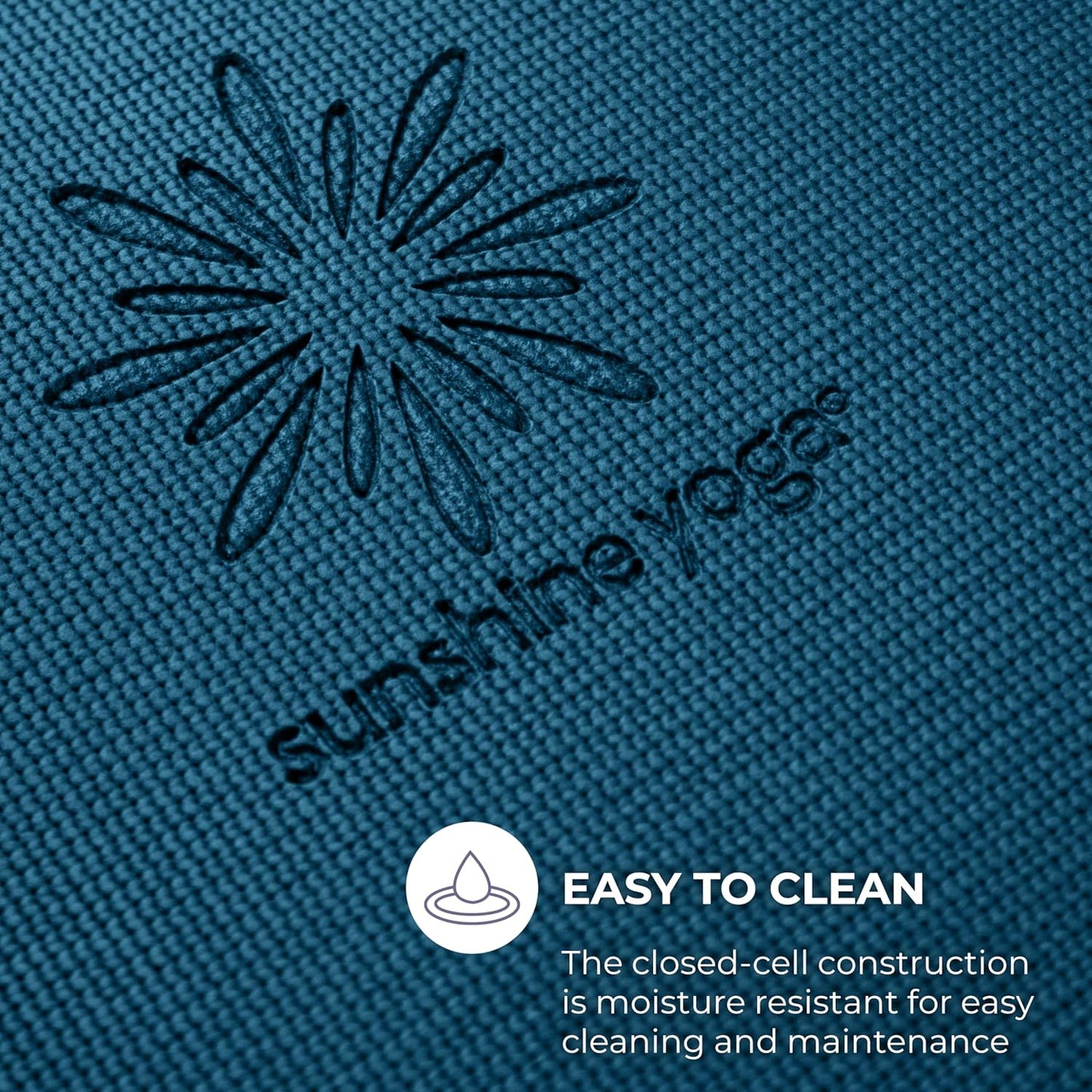 Sunshine Yoga Voyage Yoga Mat, 10 Pack, 72" x 24" Professional Studio and Gym Bulk Yoga Mats, 5mm Thick, Durable, Anti-Tear, Non Slip Fitness and Exercise Mats