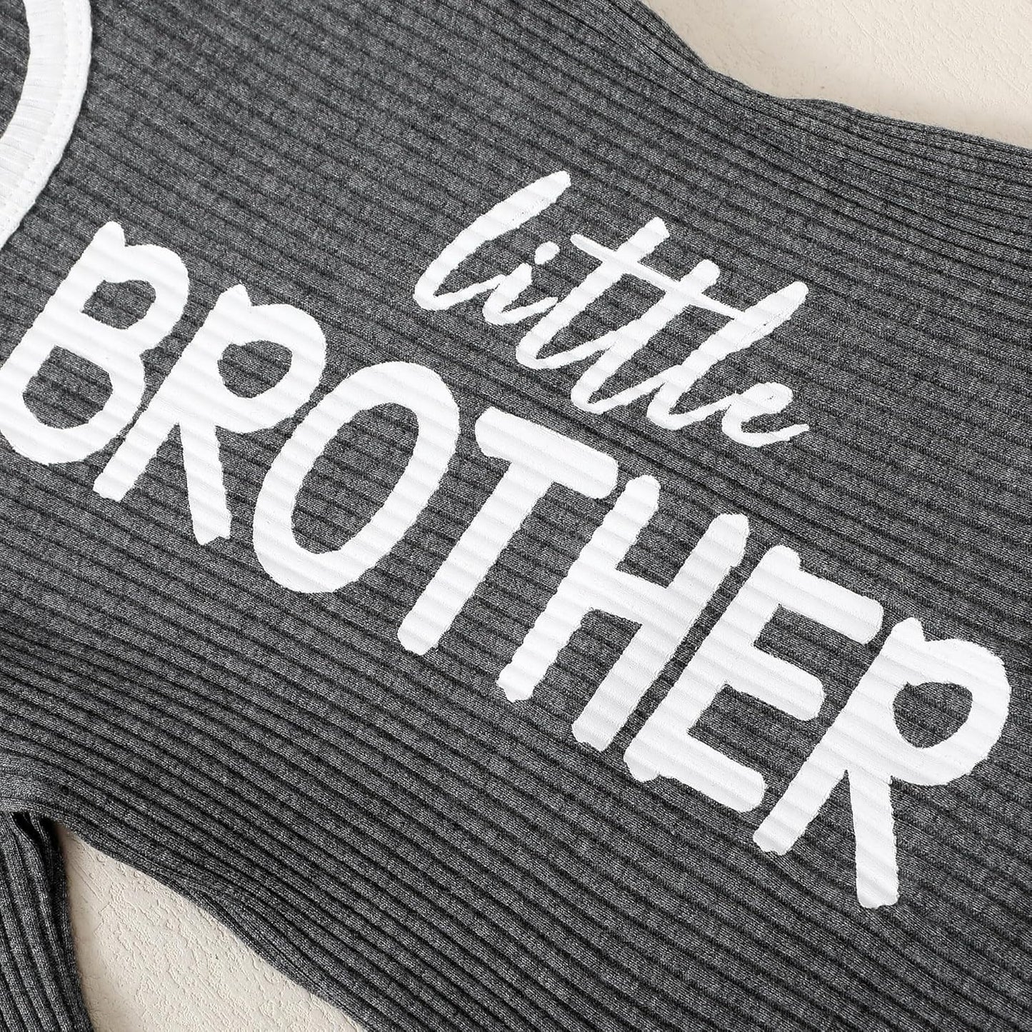 NZRVAWS Baby Boy Clothes Preemie Infant Boy Bear Outfits Jumpsuit Bodysuit Letter Print Romper